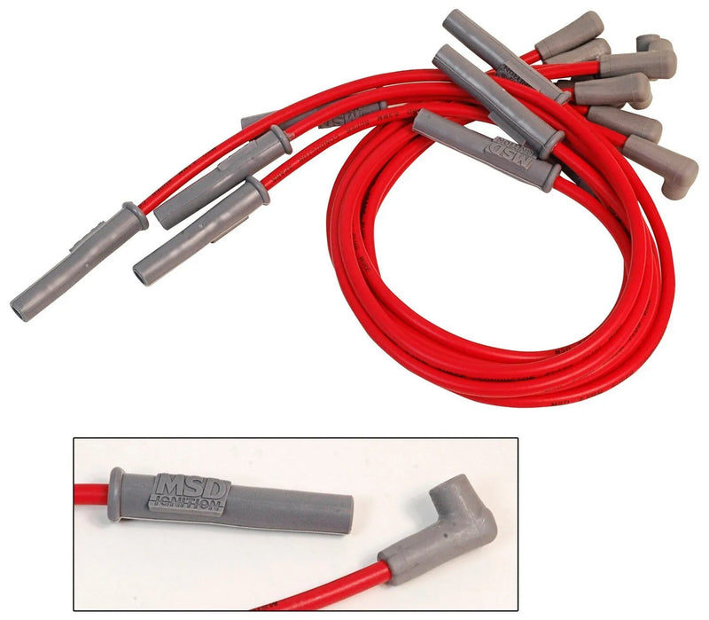 MSD 32119 Super Conductor Spark Plug Wire Set, Chevy