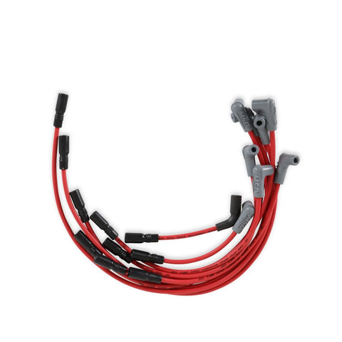 MSD Super Conductor Spark Plug Wire Set, LT1 Camaro 93-96 For use on Chevy LT1 Camaro, '93-'96 engines, Red jacke...