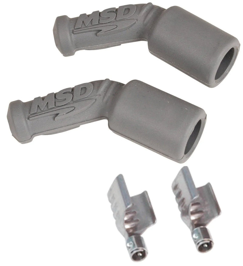 MSD 3304 LS1, 45 Degree Boots & Terminals, 2/Card Each