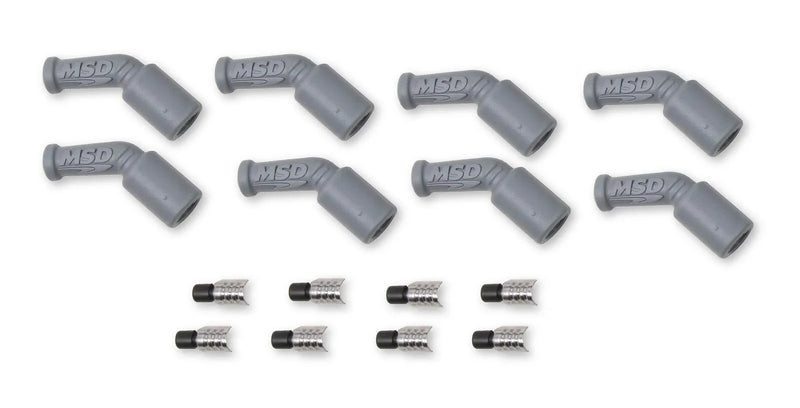 MSD 33048 LS1, 45 Degree Boots & Terminals, 8-Pack High