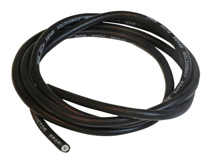 MSD 34033 Super Conductor Bulk Wire, Black 6' Bulk Black