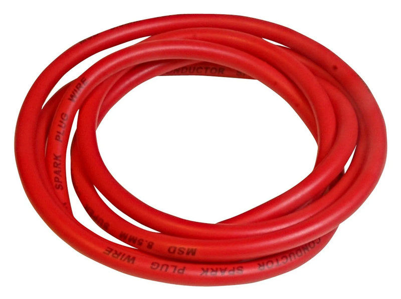 MSD 34039 Super Conductor 8.5mm Wire, Red, 6' Bulk Red
