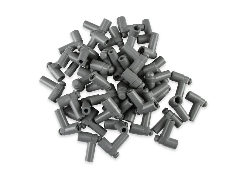 MSD 34554 Boots, 90 Degree Nipple, GM HEI, 50EA Spark