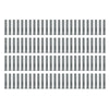 MSD 34565 Straight, Gray Silicone Boots, 100 each 100 qty