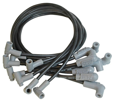 MSD Wire Set, SC Blk, SB Chevy for use with HEI Cap — fits Chevrolet Camaro Gen 3