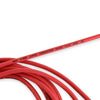 MSD Super Conductor Spark Plug Wire Set, Small Block Chevy w/HEI Cap For use on Chevy Small Block with HEI, Red jacket