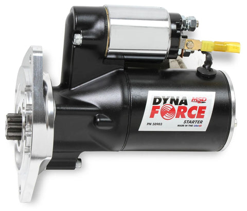 MSD DynaForce Starter - High Torque - Black - 3/4" Depth Ring Gear