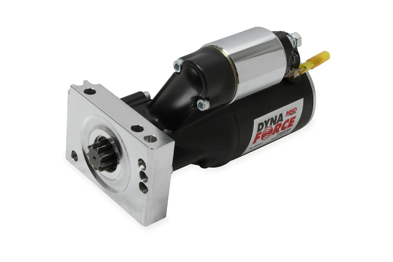 MSD DynaForce Starter - High Torque - Black Chevrolet Small and Big Block - Straight Mount Holes