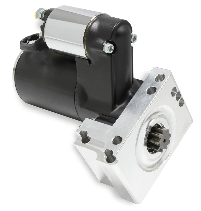 MSD DynaForce Starter - High Torque - Black Chevrolet Small and Big Block - Staggered Mount Holes
