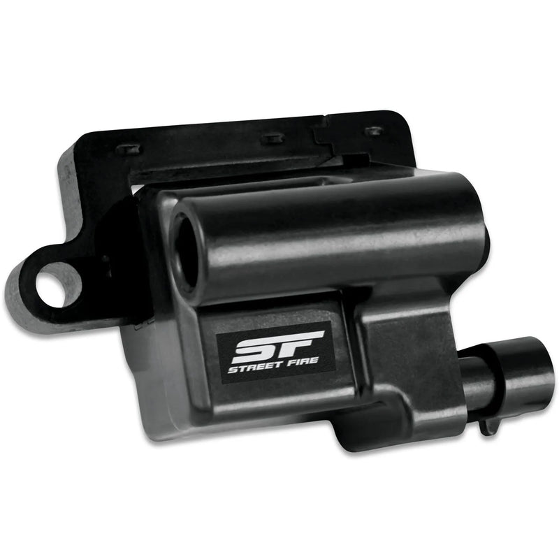 MSD Street Fire Igntiion Coil, 1999-2009 GM L-Series Truck 99-09, Black, Individual Single coil, direct bolt-in to...