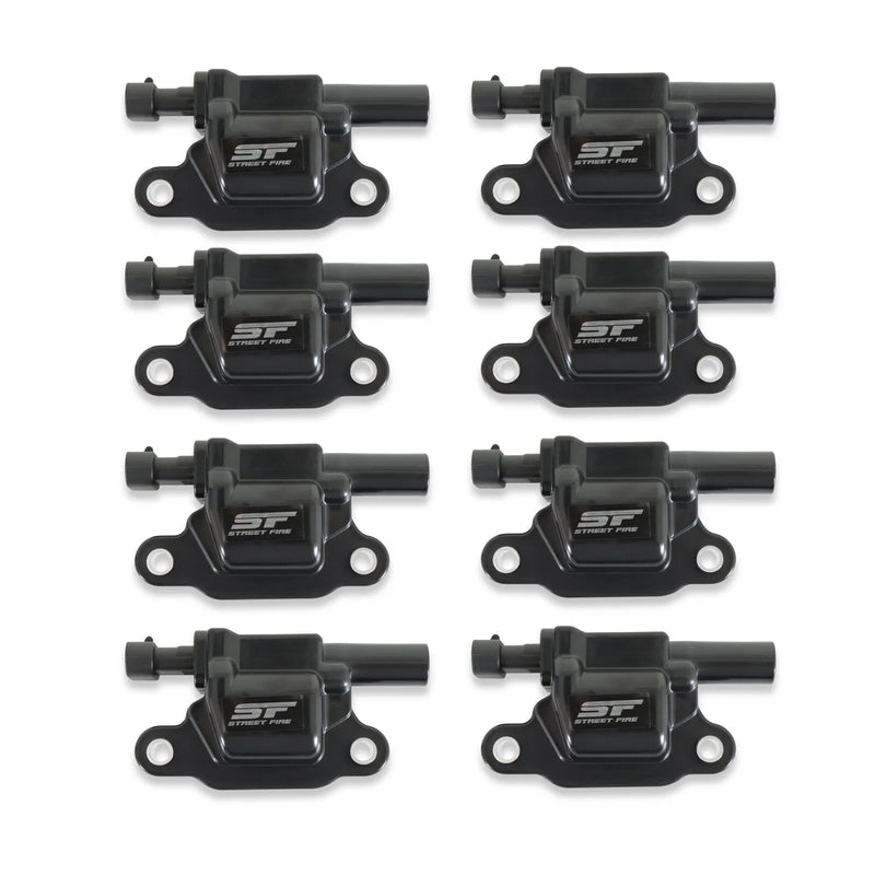 MSD 55118 Black, 8-Pack 8-pack, direct bolt-in to factory