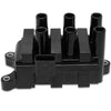 MSD Street Fire Ignition Coil Pack, 2001-2004 Ford 6-Tower DIS Style, Black Stock replacement Ford 6-Tower coil