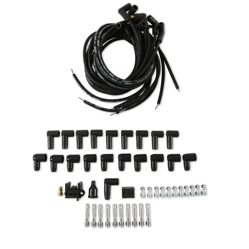 MSD 5553 Street-Fire Wire Set 8 Cyl 90°, Sock/ HEI, Univ