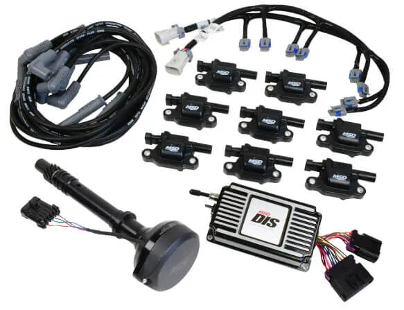 MSD 601513 DIS Direct Ignition System Kit - Black