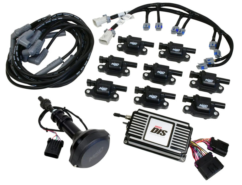 MSD 601533 DIS Digital Ignition System Kit - Black Ford
