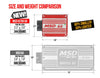MSD Ultra 6A Ignition Control - Red Compact design - full power. (image 2)