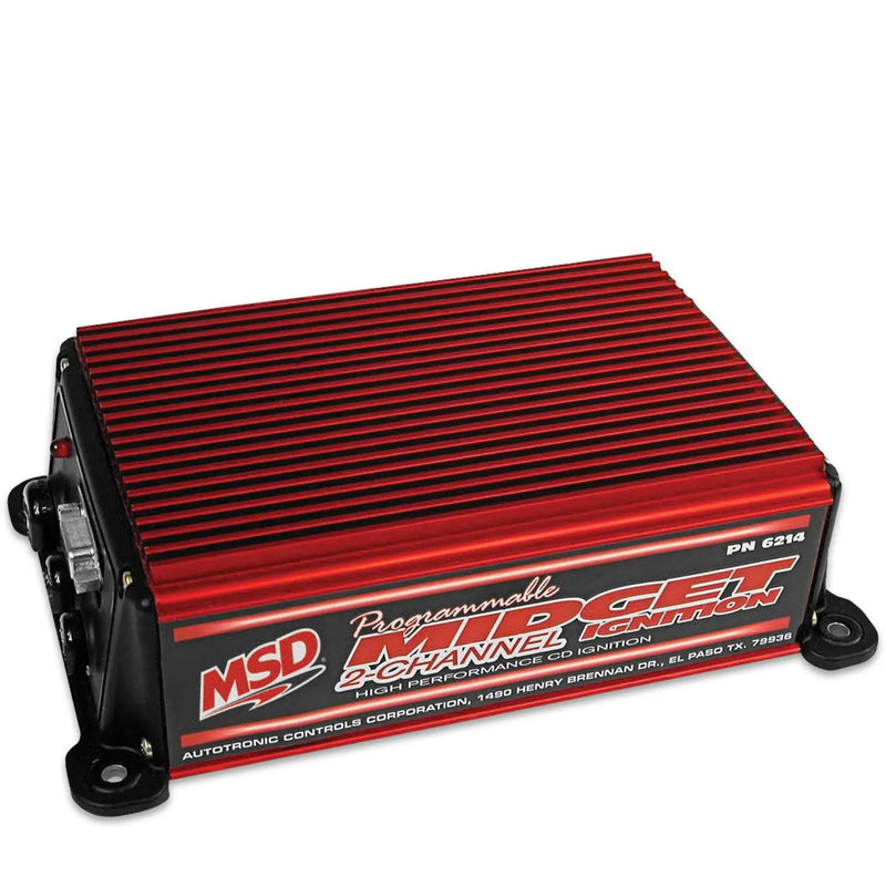 MSD Midget DIS-2 Programmable Race Ignition A programmable ignition specifically for use in Midget racing.