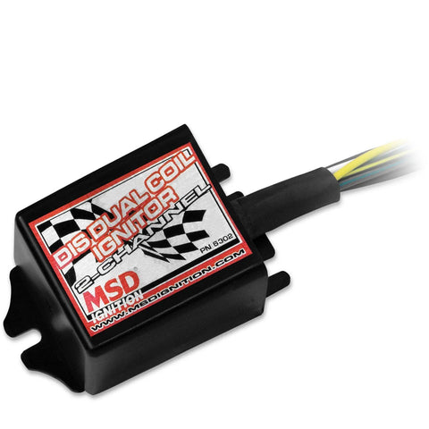 MSD DIS Dual Coil Ignitor, 2 Channel A DIS-series ignition control must be used.