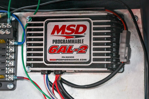 MSD Digital Programmable 6AL-2 - Black Universal - Tune Ignition Curve or Boost Timing Map from PC