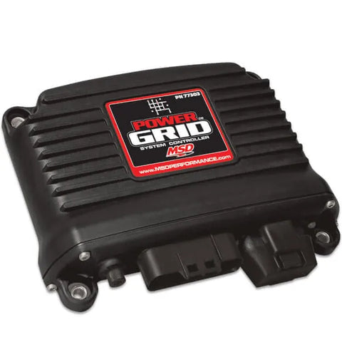 MSD Power Grid System - Controller Only - Black Universal - Ignition Box and Laptop Required