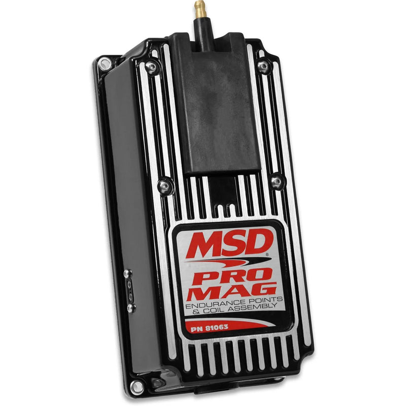 MSD Pro Mag 12/20 Amp Electronic Points Box, Black The Points Box controls the spark duration and the unique full p...