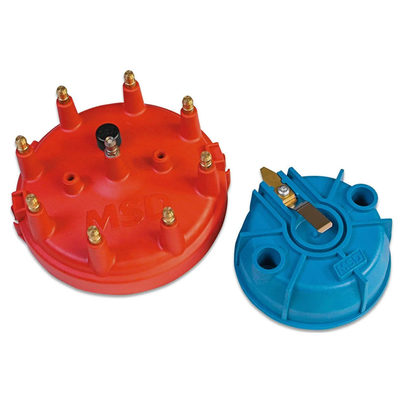MSD Pro Mag Cap and Rotor, fits PN 8130, 8140 Replacement Pro Mag cap and rotor.