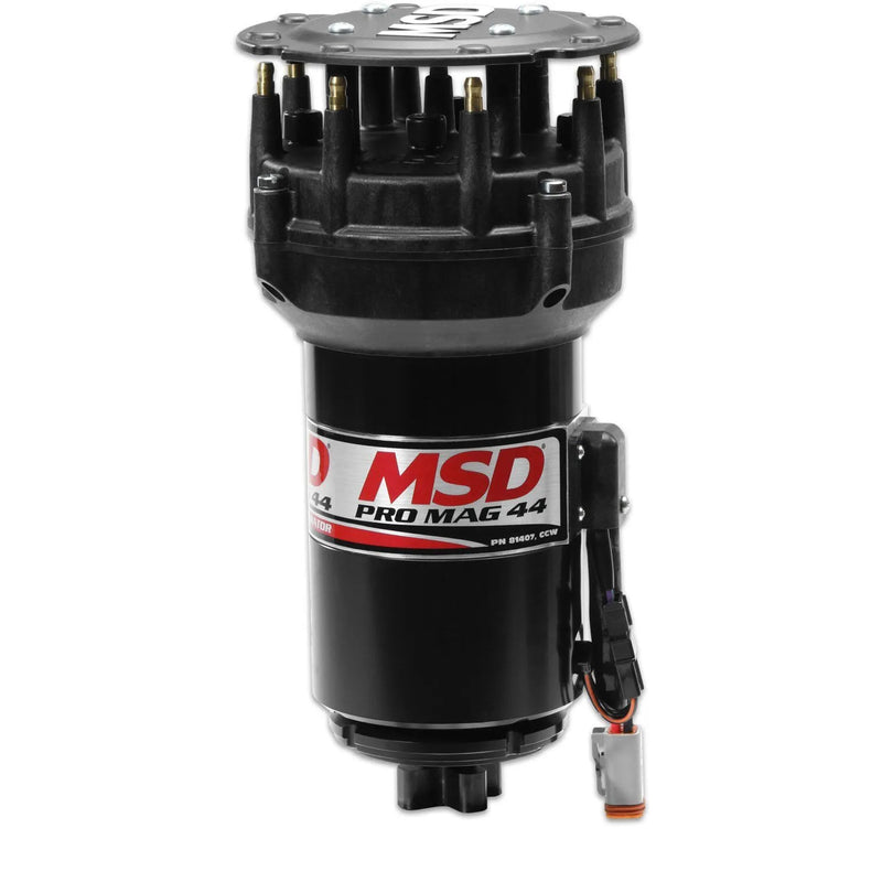 MSD Pro Mag 44 Amp Generator, CW Rotation, Black, Pro Cap, Band Clamp