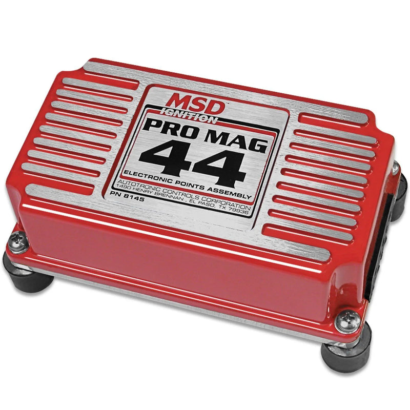 MSD 8145MSD Pro Mag 44 Amp Electronic Points Box, Red The