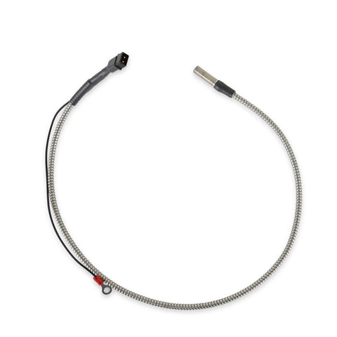 MSD Crank Trigger Pickup - Shielded - Non-Magnetic - 3/8"-24 x 1.5" 32" Harness - Shielded Non-Magnetic Pickup