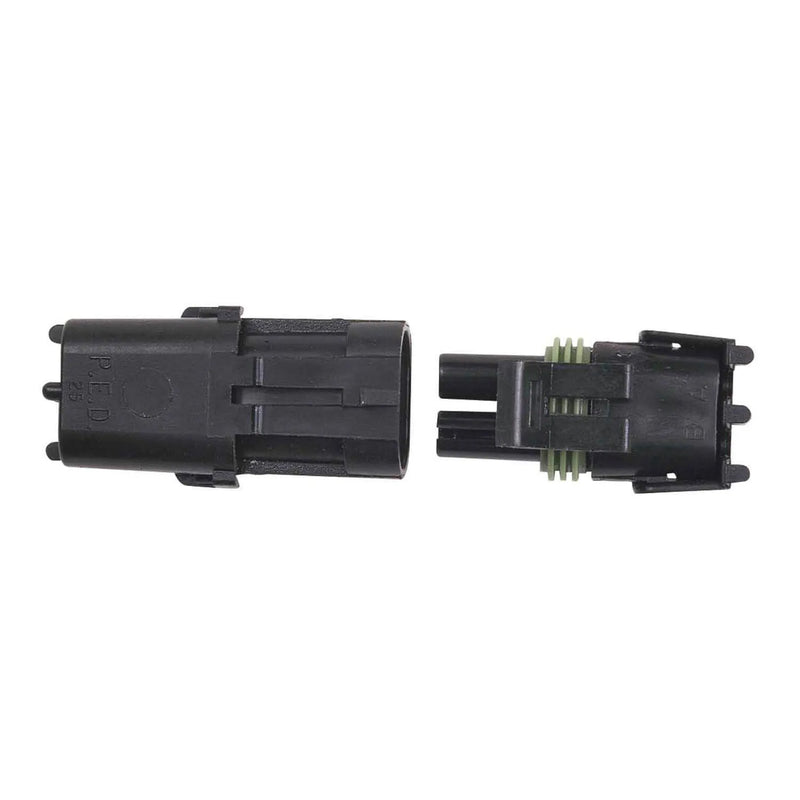 MSD 8173 Weathertight Connector - 2-Pin - Qty 1