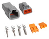 MSD 8184 Deutsch Connector - 2-Pin - 12-14 Gauge Supplied