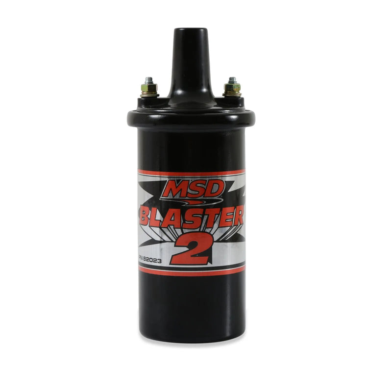 MSD 82023 Ignition Coil - Blaster 2 - Black Universal -