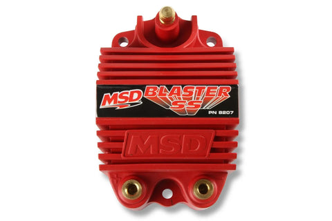 MSD Ignition Coil - Blaster SS - Red Universal - Add To Any 6-Series Ignition