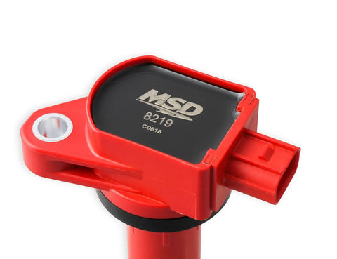 MSD Ignition Coil - Blaster Series - Honda/Acura 2.4L - Red Honda/Acura 2008-2015 2.4L — fits Honda Accord Euro