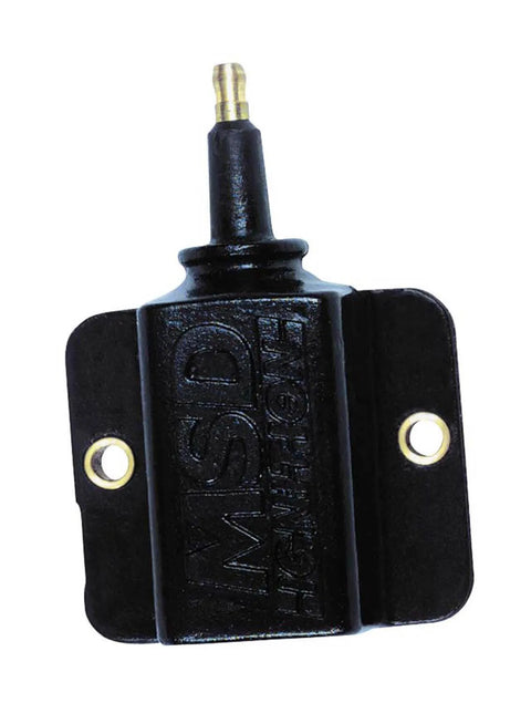 MSD Ignition Coil Single Tower, Isolated Ground Coil, Black, Individual Universal - For Performance applications wi...