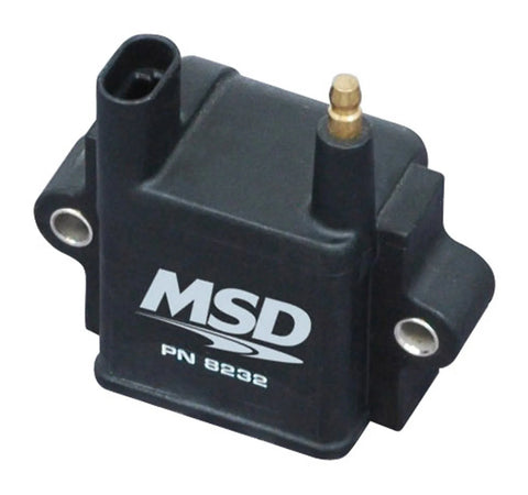 MSD Ignition Coil Single Tower - CPC Ignition Control - Black - Individual