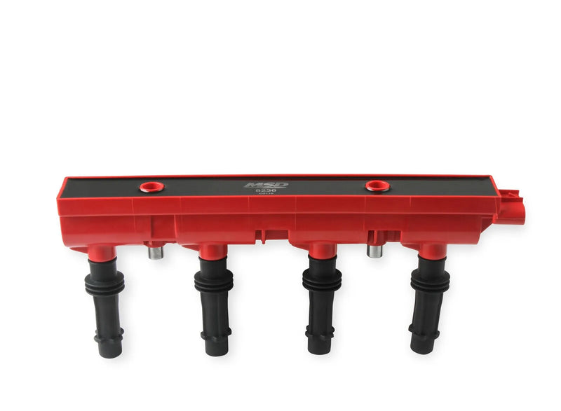 MSD Ignition Coil - Blaster Series - GM 1.4L Turbo - Red 2011-2020 GM 1.4L Turbo — fits Chevrolet Cruze