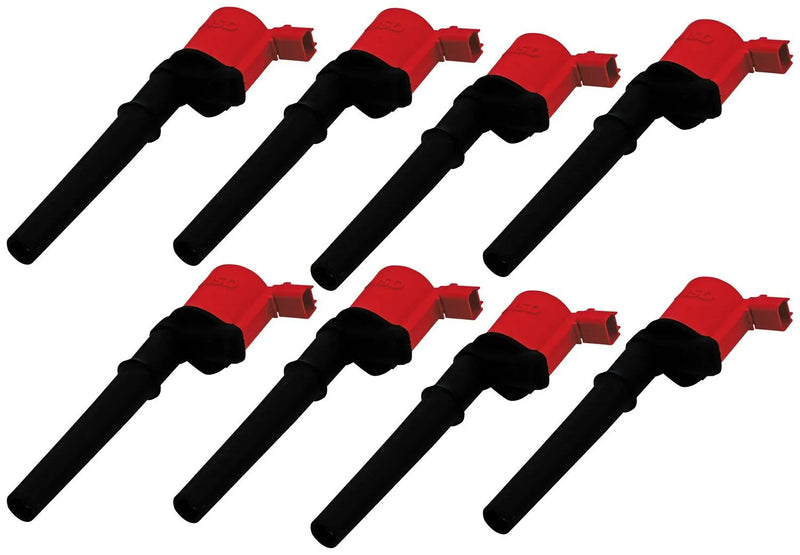 MSD 82448 Ignition Coil - Blaster - Ford 4-Valve V8 - Red