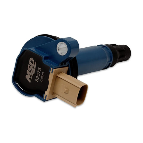 MSD Ignition Coil - Ford EcoBoost - 3.5L V6 - 3-Pin Connector - Blue 2010-2016 Ford EcoBoost - 3.5L V6 - 3-Pin Conn...