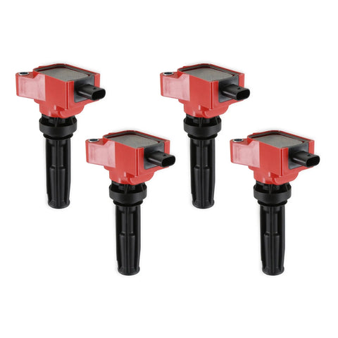 MSD COIL, RED, FORD ECO-BOOST 2.0L L4, SET OF 4 Fits 2019-2022 2.0L Ford Bronco Eco-Boost