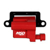 MSD Ignition Coil - GM LS Blaster Series - L-Series Truck Engine - Red 1999-2007 GM L-Series Truck Engines - 12558693/19355500 Replacement
