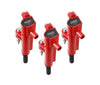 MSD Ignition Coil - Blaster - Chrysler 3.7L - Red - 3-Pack 2009-2013 Dodge/Jeep/Ram - 3.7L V6 — fits Jeep Grand Che...