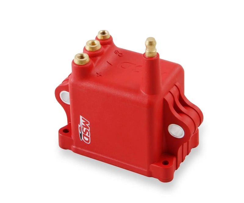 MSD Ignition Coil - High Output - Red Use with Pro 600 Ignition - Coil-Per-Cylinder Engines