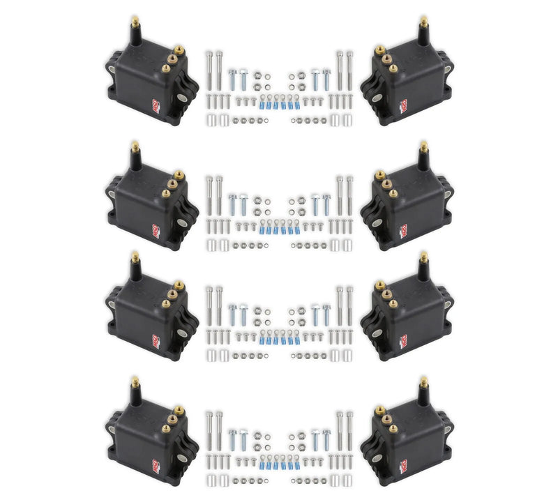 MSD 828038 Ignition Coil - High Output - Black - 8-Pack