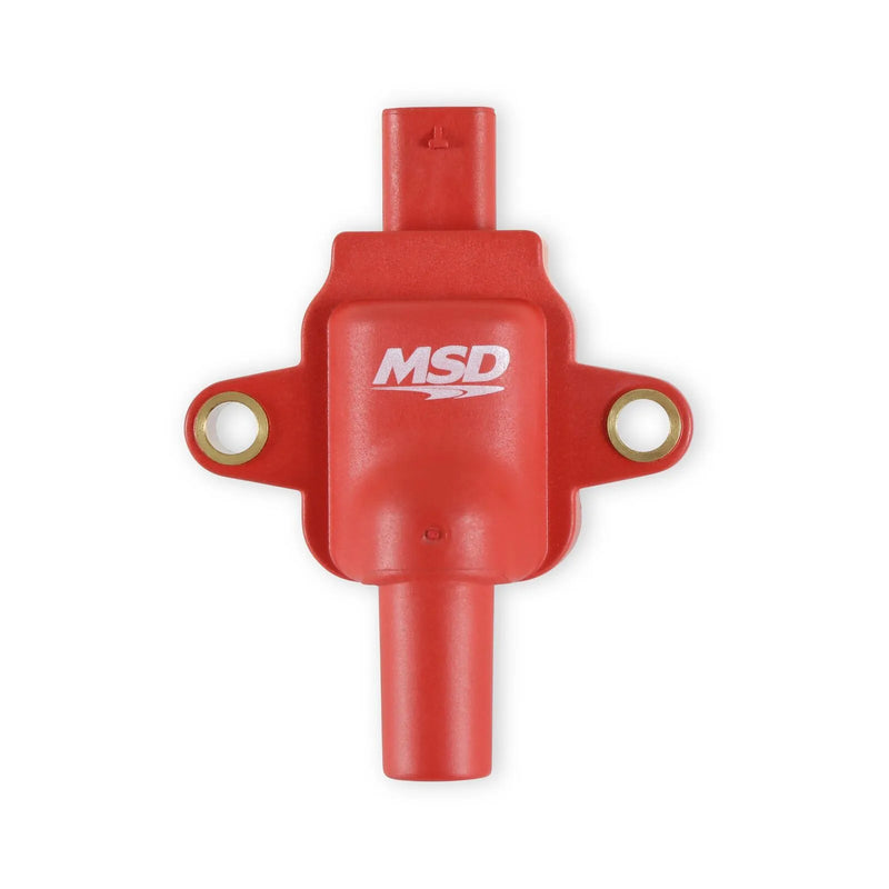 MSD 7.3L GODZILLA IGNITION COIL, RED, SINGLE Fits 2020-2022 7.3L Ford F250 and F350 "Godzilla" Engine