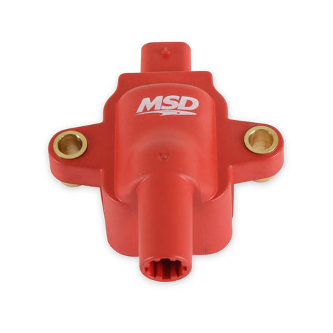MSD 7.3L GODZILLA IGNITION COIL, RED, SET OF 8 Fits 2020-2023 7.3L Ford F250 and F350 "Godzilla" Engine