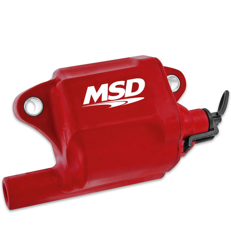 MSD Ignition Coil - Pro Power Series - GM LS2/LS7 Engines - Red — fits Chevrolet Suburban 1500