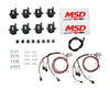 MSD Ignition Coil - Smart - Big Wire Kit - Black Universal - Use with Holley or EFI Systems