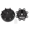 MSD Distributor Cap - Ford HEI - Black 1972-1997 Ford V8 - 255/302/351/400/460ci (image 2)