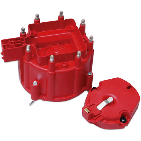 MSD Distributor Cap and Rotor - GM HEI - Red GM HEI - Replacement Cap and Rotor — fits Chevrolet Camaro Gen 3
